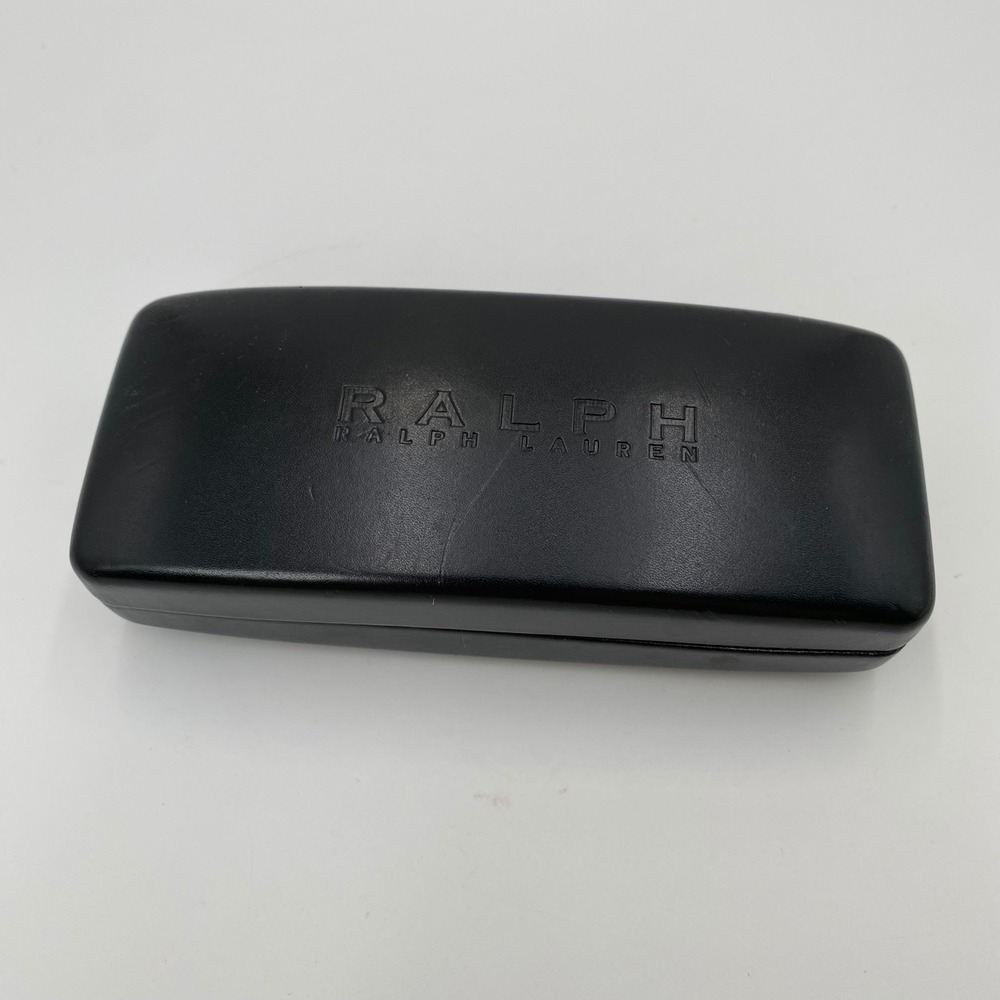 Ralph Lauren‎ Black Hard Shell Eyeglass Case with Cleaning Cloth
